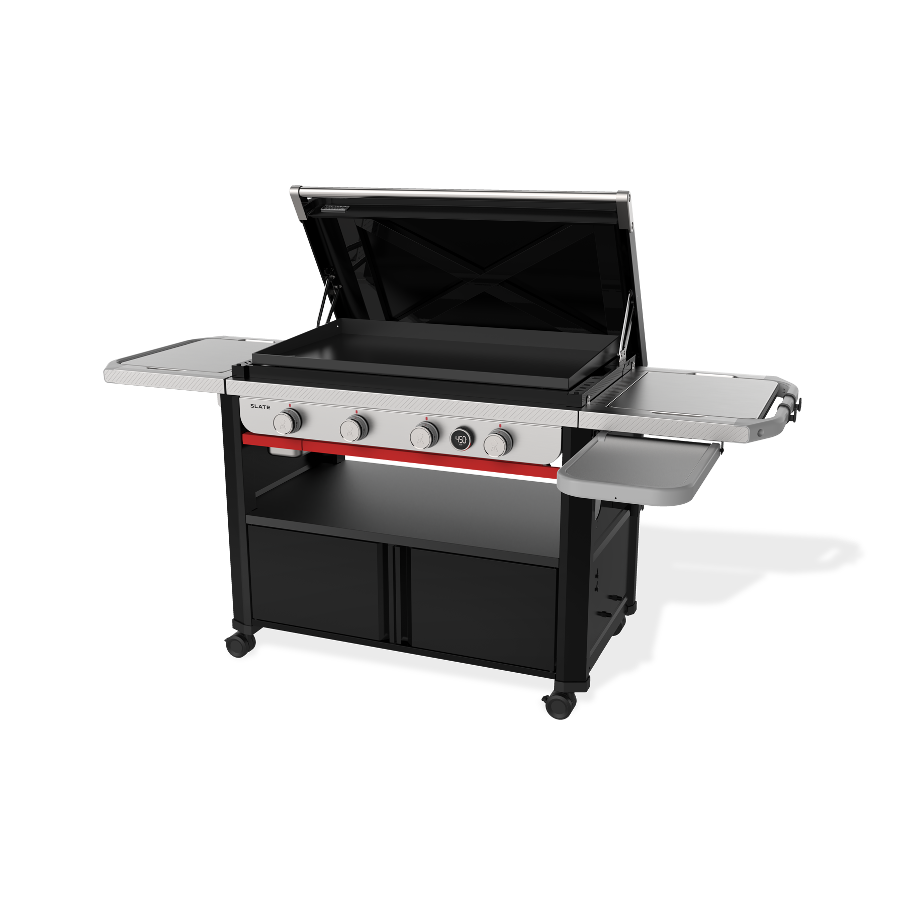 Slate® 36" Rust-Resistant Griddle with Flip-Up Side Table (Liquid Propane)