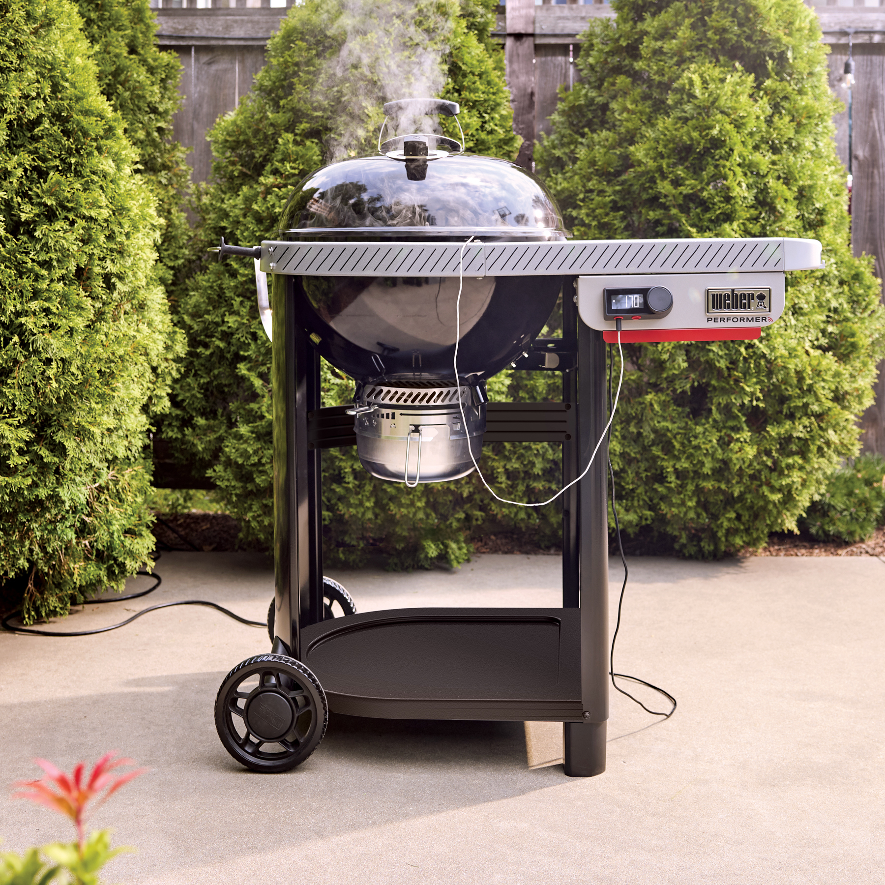 22” Performer™ Smart Charcoal Grill