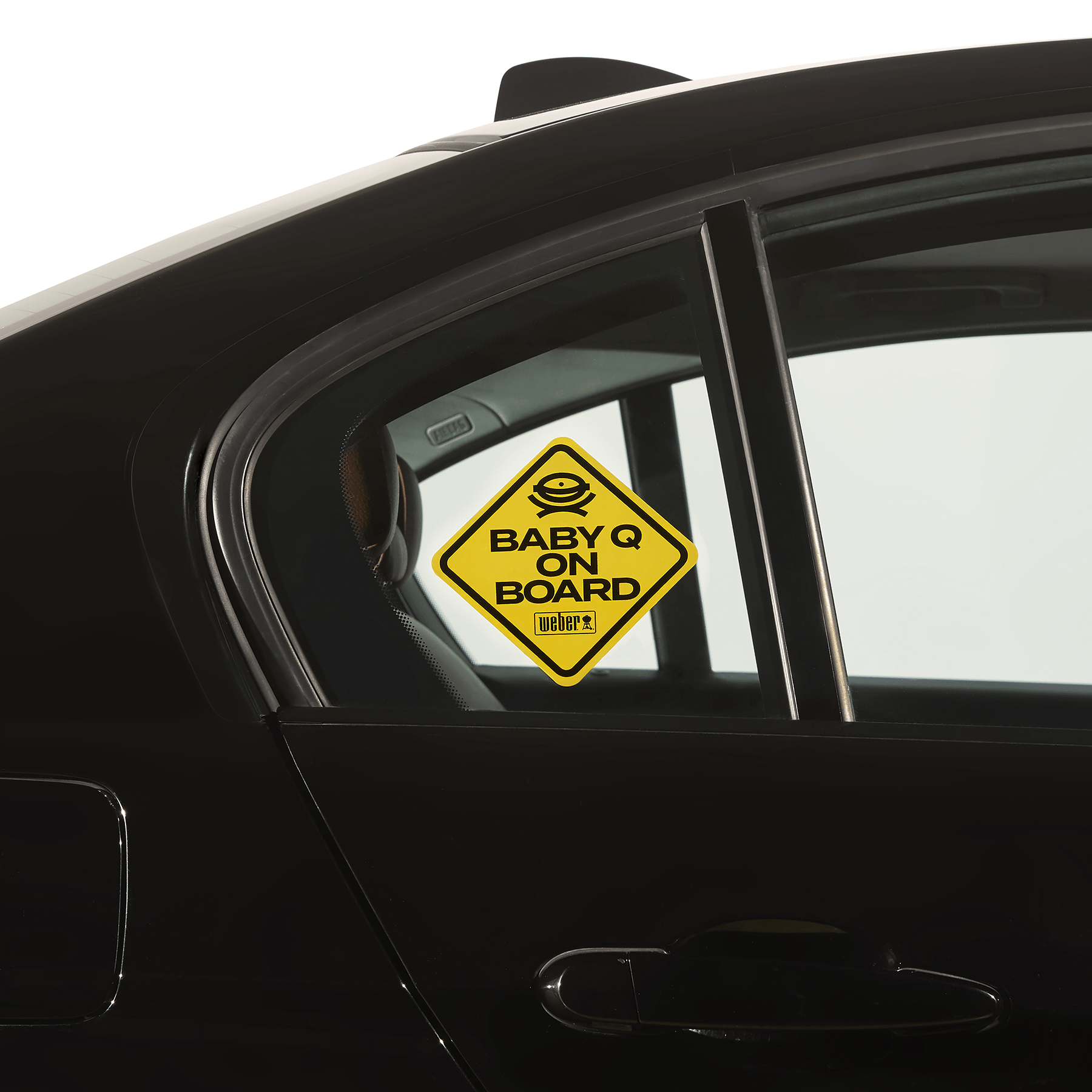 Limited Edition Weber "Baby Q on Board" Car Decal