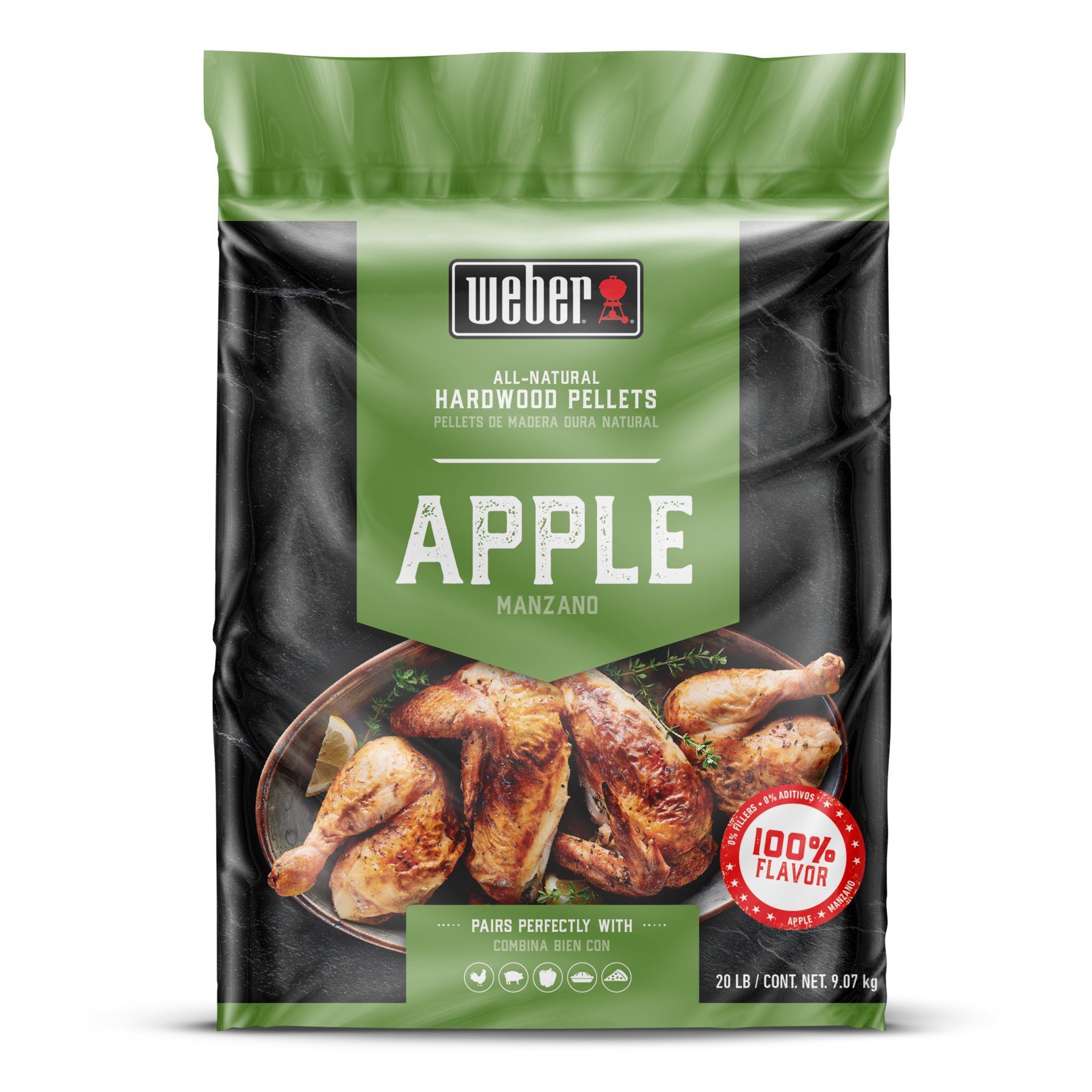 Apple All-Natural Hardwood Pellets
