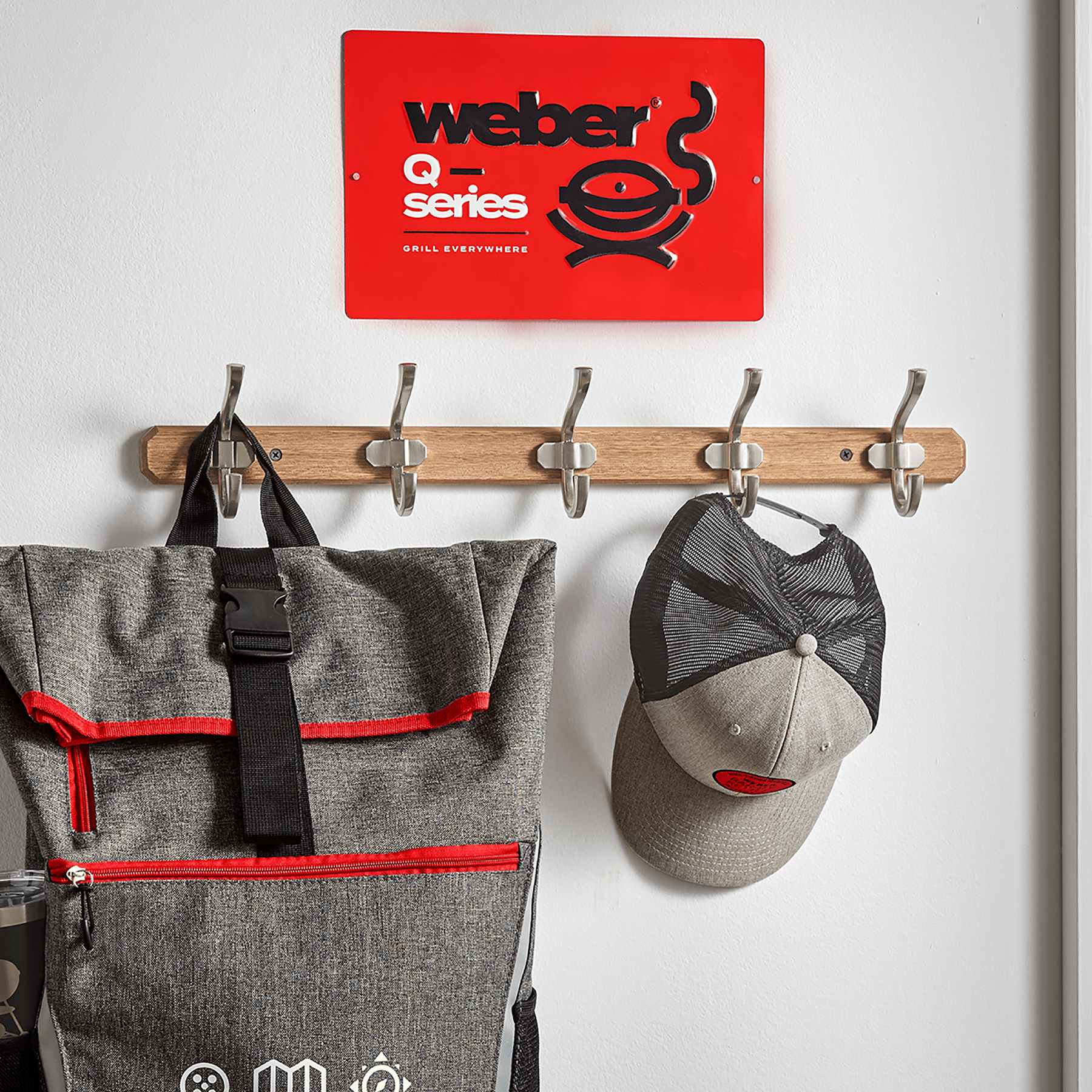 Limited Edition Weber Q Series Metal Sign