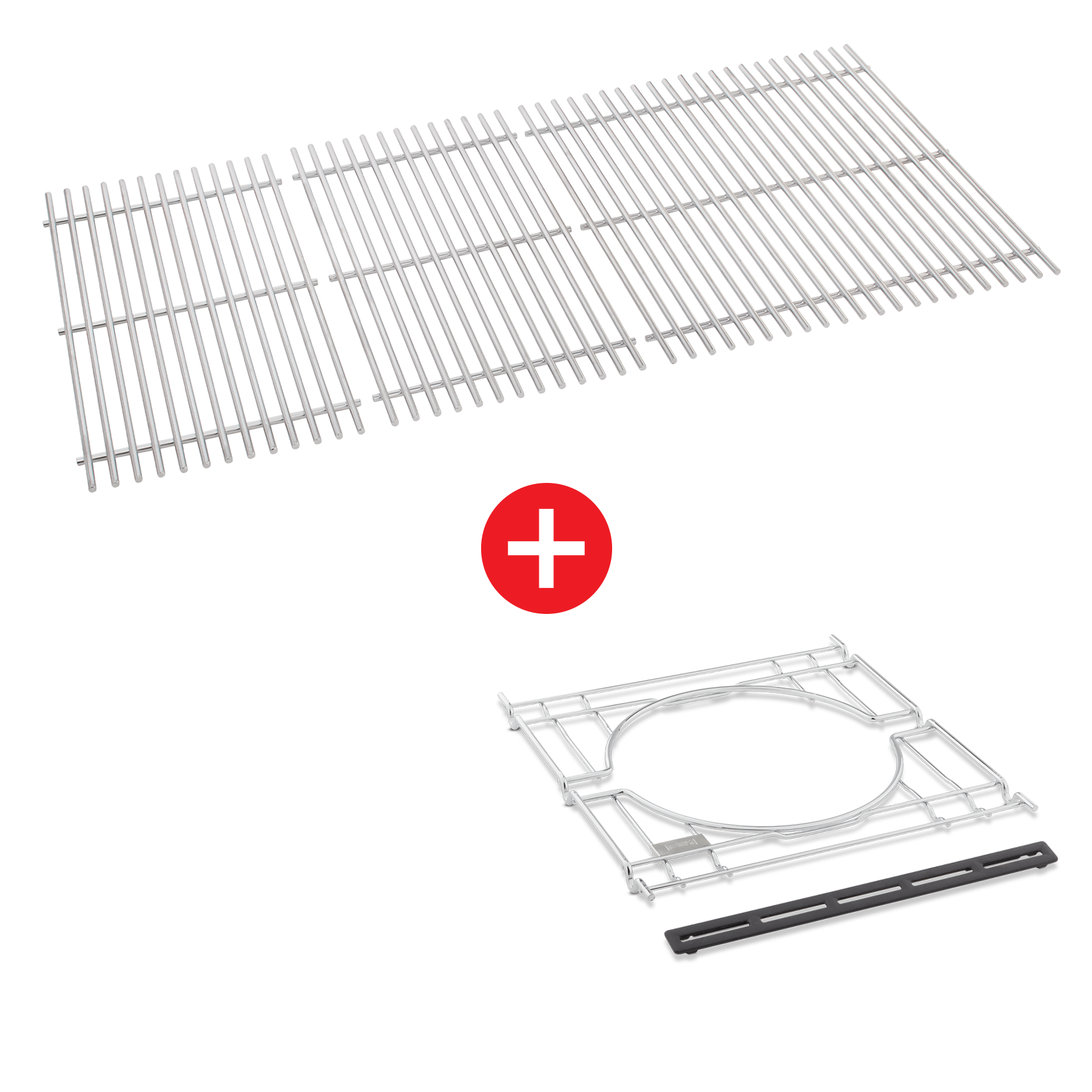 WEBER CRAFTED Stainless Steel Cooking Grates & Frame Kit – SEARWOOD XL 600, SMOKEFIRE EX6