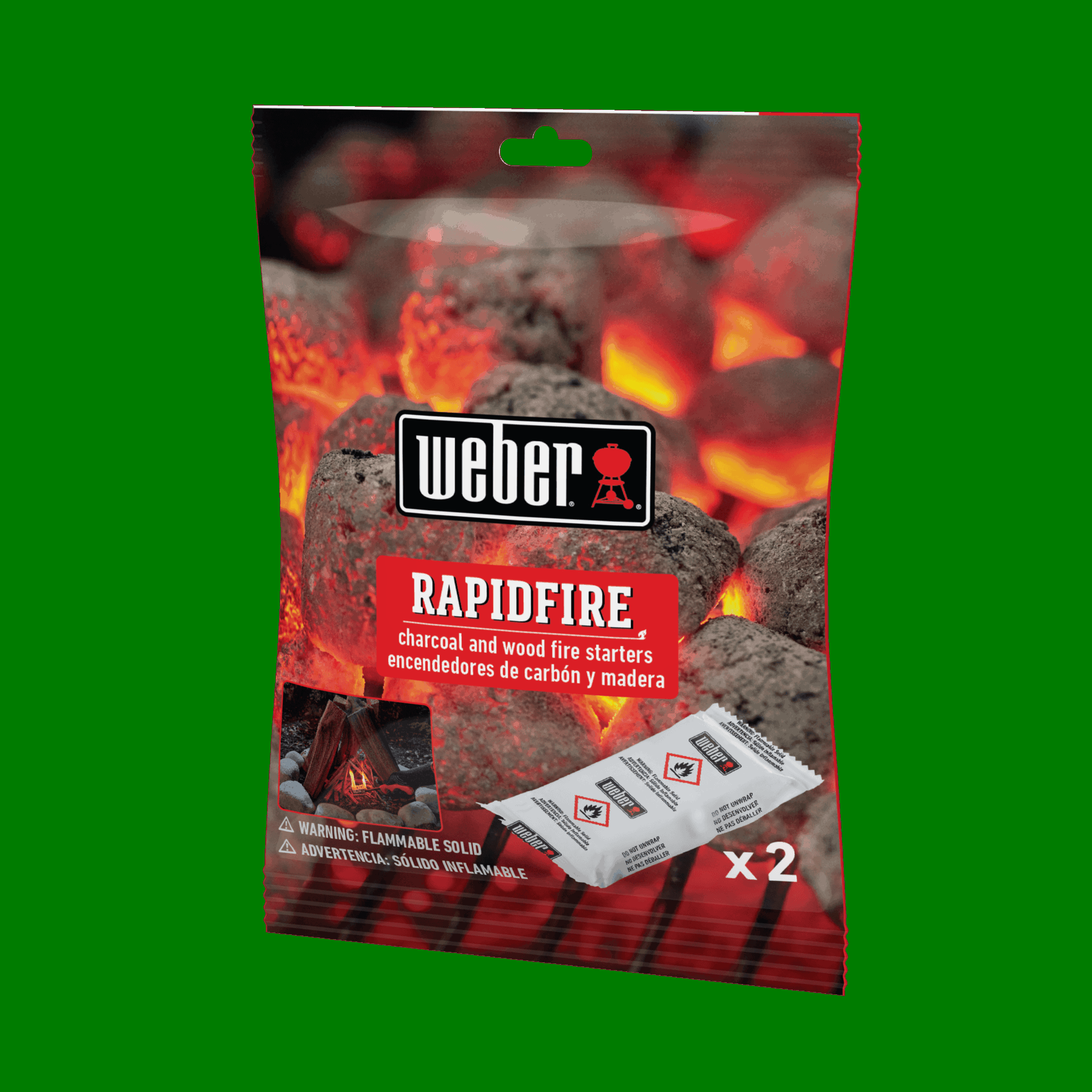 2 pc Rapidfire Fire Starters