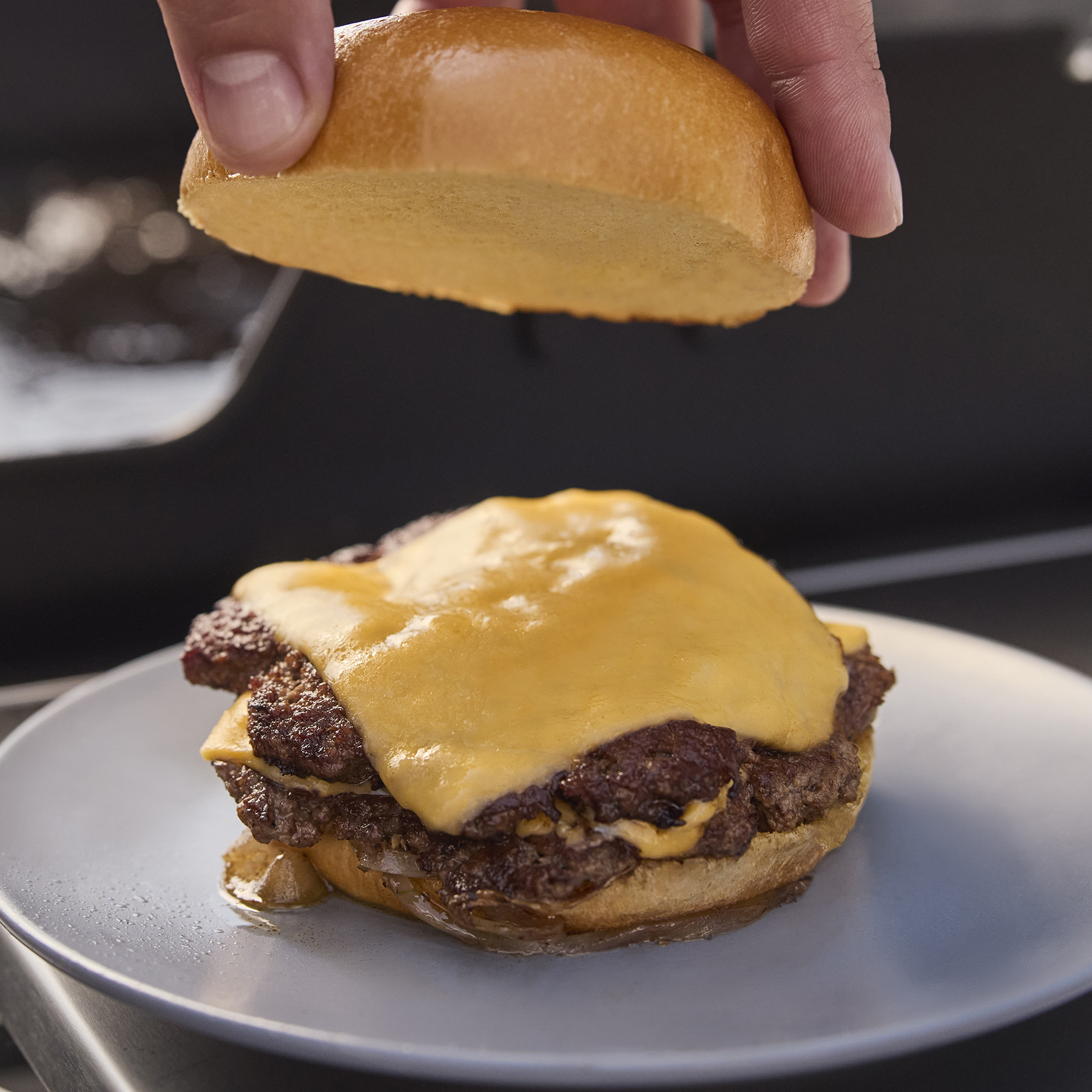 Griddle Smashed Burger Press
