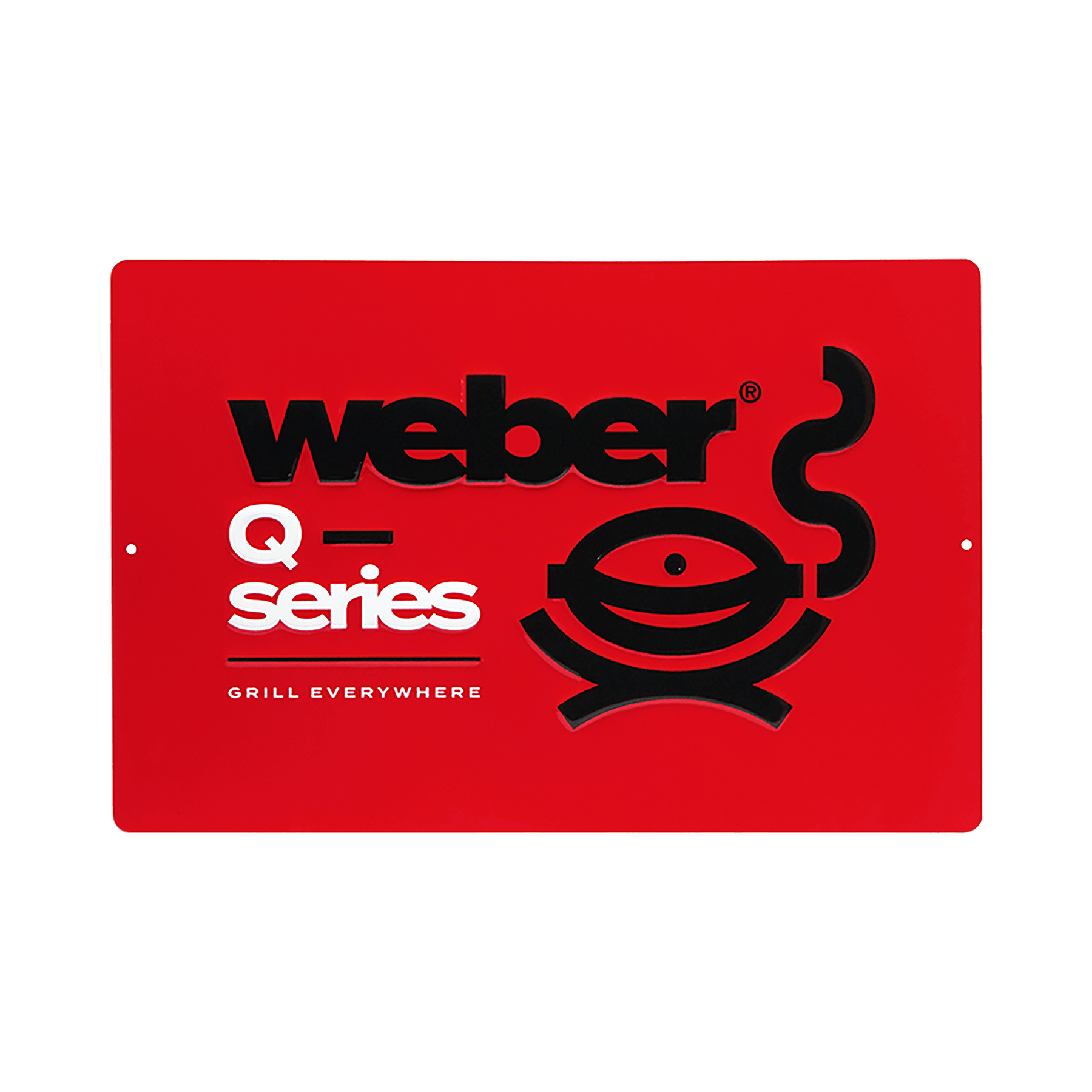 Limited Edition Weber Q Series Metal Sign